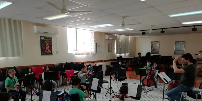 L’Escola Municipal de Música reprèn l’activitat presencial de manera segura