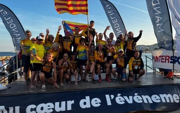 El creixellenc Pedro Vivancos guia la Selecció Catalana de Marxa Aquàtica al subcampionat dels Aqua Walking Games