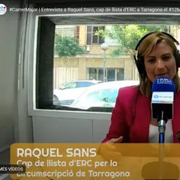 Raquel Sans, cap de llista d'ERC per Tarragona - episode art
