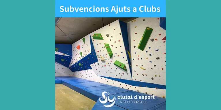 Nova convocatòria per sol·licitar subvencions adreçades a clubs esportius de la Seu d’Urgell