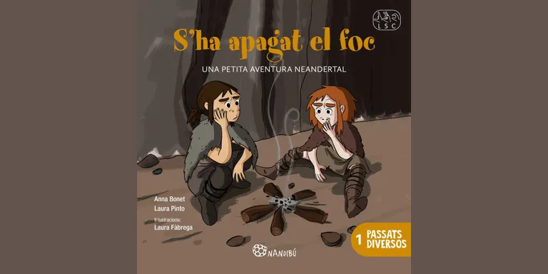 El jaciment de la Roca dels Bous a Sant Llorenç de Montgai acull la primera presentació del conte infantil "S'ha apagat el foc", editat pel segell lleidatà Nandibú