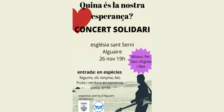Concert Solidari a Alguaire