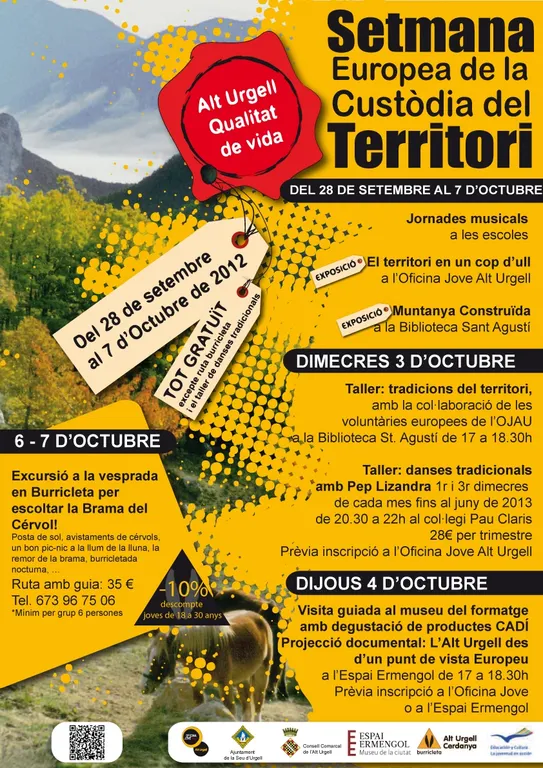L'Alt Urgell promou activitats a favor de la natura i el territori