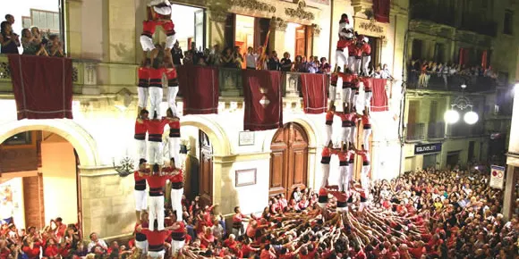 Els Xiquets de Valls destaquen a Vilafranca