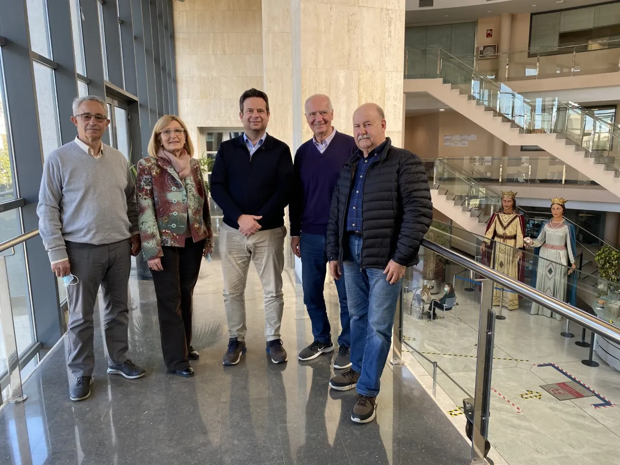 L’alcalde de Cambrils manté una reunió amb representants del grup “Collita del 52”