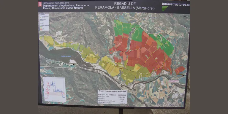 S'inicien les obres del reg de compensació de Peramola i Bassella