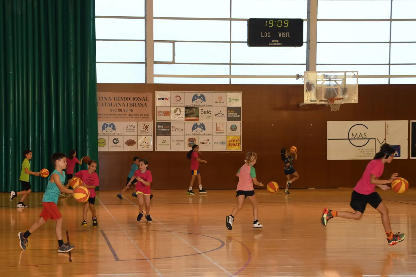El Minicampus de Bàsquet de Solsona compleix 20 anys