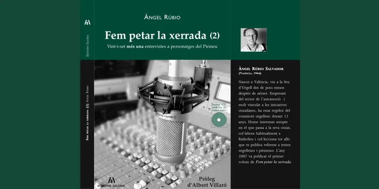 Àngel Rúbio presenta el segon volum de 'Fem Petar la Xerrada'