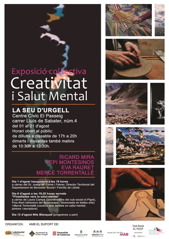 El Centre Cívic El Passeig acull la conferència 'Pinzellades per a la salut mental'