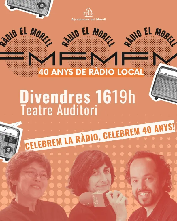 La gala dels 40 anys de Ràdio Morell ja és aquí