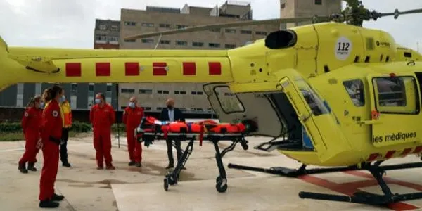 El SEM activa el vol nocturn a l'hospital Joan XXIII de Tarragona