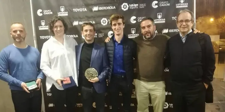 Núria Vilarrubla i Guillermo Diez-Canedo, premiats a la Gala del Piragüisme
