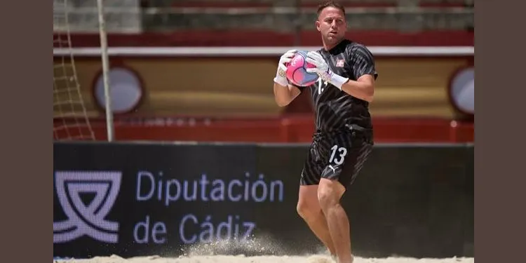Biel Rius i Eliott Mounoud es classifiquen per a les semifinals de l’Euro Beach Soccer League amb Espanya i Suïssa