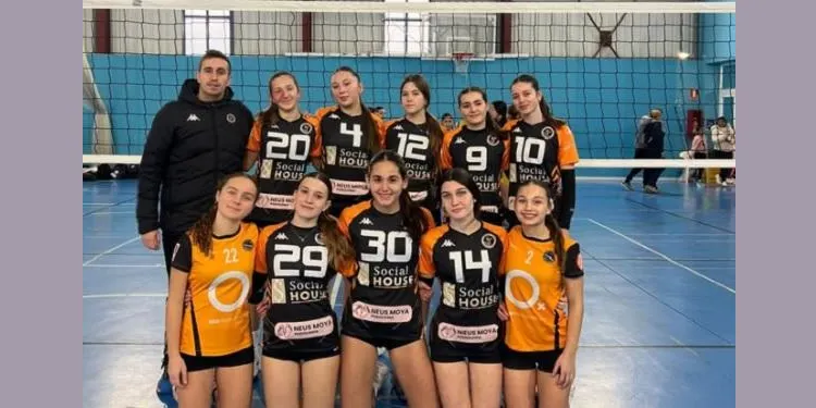 Doble derrota del Juvenil i Cadet femenins del CEVOL Torredembarra davant el Vòlei Vilassar