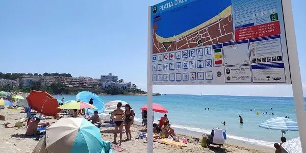 Una dona de 77 anys perd la vida després d'ofegar-se a la platja d'Altafulla