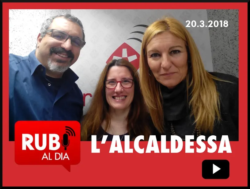 ANA MARIA MARTÍNEZ l'Alcaldessa de Rubí