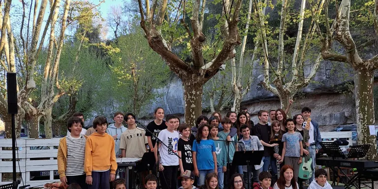 Trobada de combos del Conservatori dels Pirineus i les escoles de música de la Seu, Berga i Puigcerdà