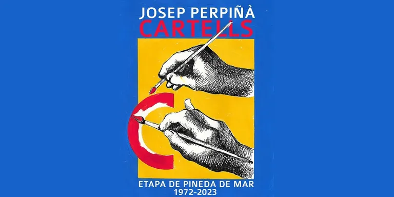 Exposició «Cartells de Pineda de Mar» de l'artista Josep Perpiñà