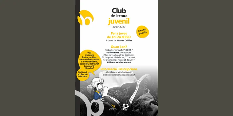 Es reactiva el Club de Lectura Juvenil de la Biblioteca
