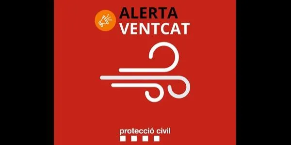 ACTUALITZACIÓ: Protecció Civil desactiva l'alerta el pla Ventcat per fortes ratxes de vent al litoral central i sud del país