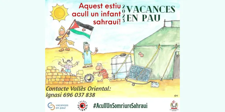 Caldes Solidària fa una crida per aplegar famílies acollidores d’infants sahrauís a l’estiu