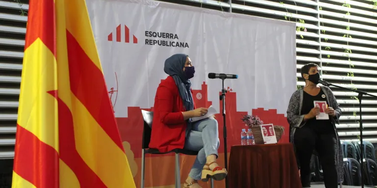 Les diputades per ERC, Mònica Palacín i Najat Driouech presenten a Pineda el llibre 'Tornarem a vèncer'