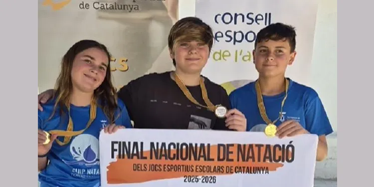 Els nedadors del Natació Torredembarra completen una gran experiència a la Final Nacional dels Jocs Esportius Escolars