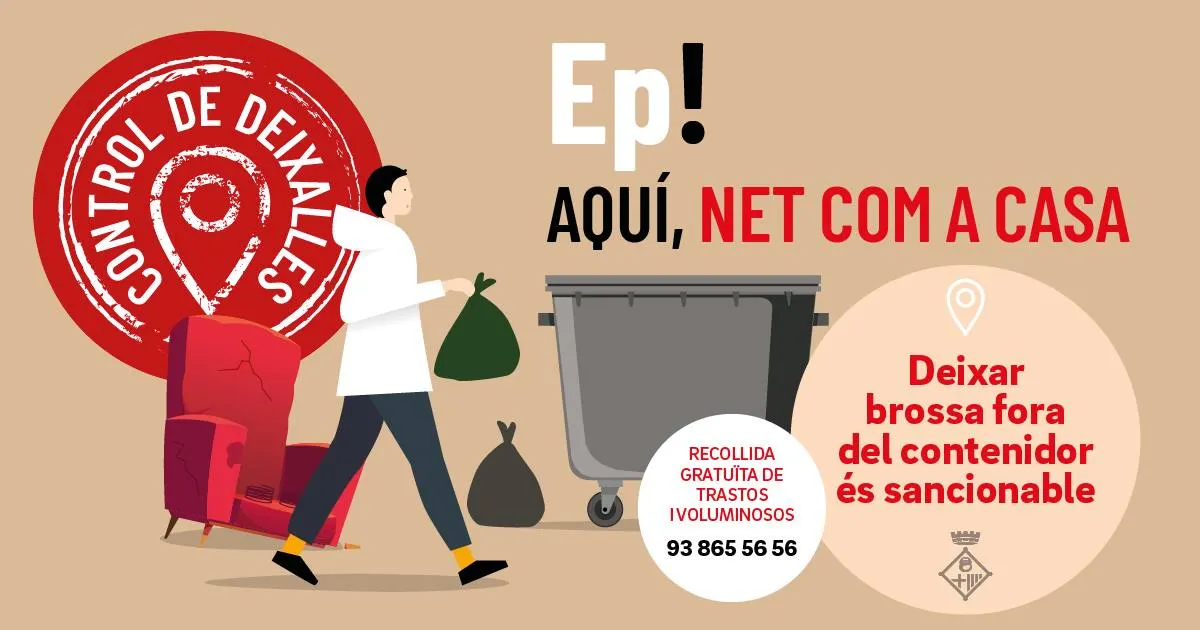 L'Ajuntament arrenca una nova campanya per millorar la gestió de residus