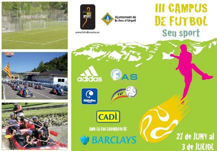 Ja s'han obert les inscripcions al Campus de Futbol Seu Sport