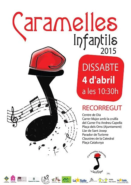 Prop d'un centenar de cantaires a les Caramelles Infantils de la Seu