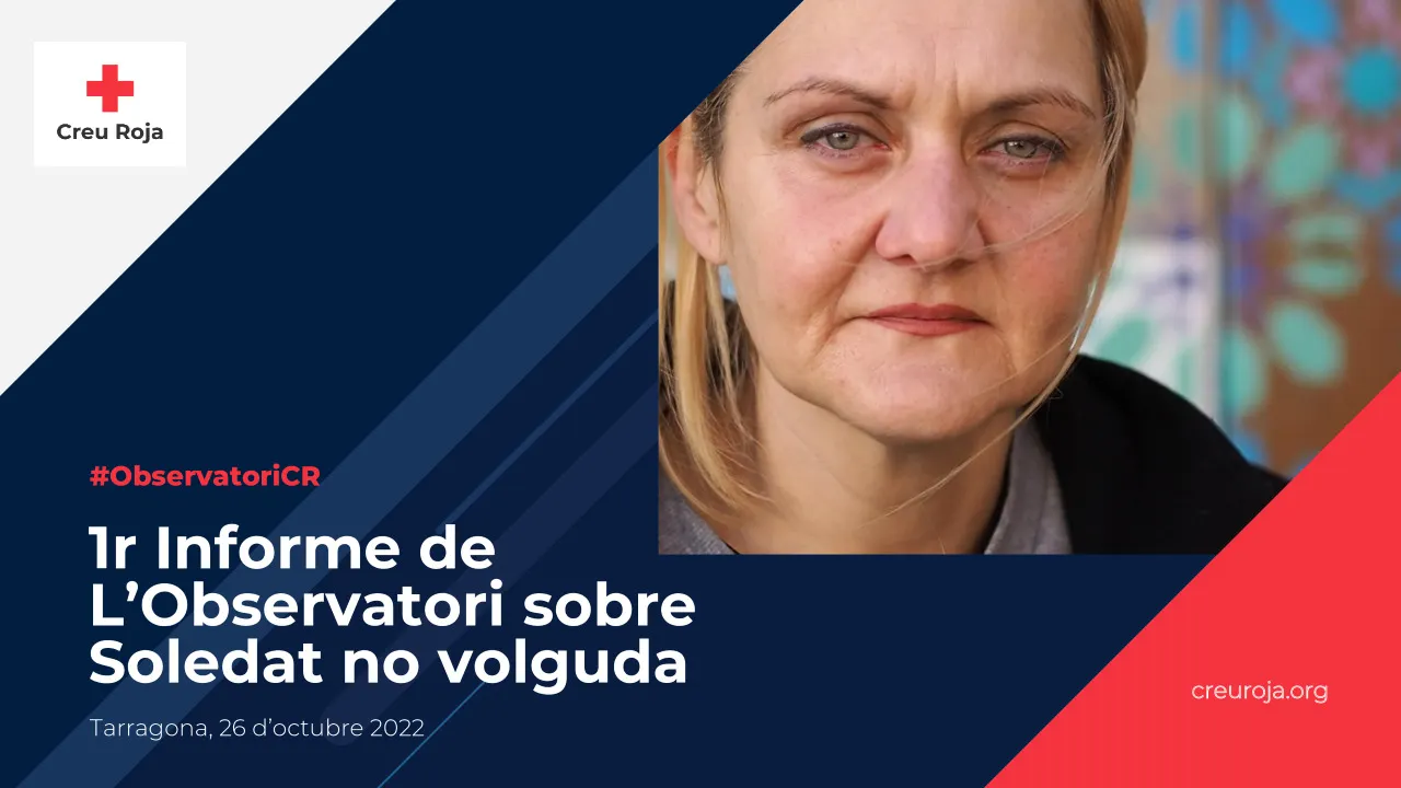 Un informe de Creu Roja Tarragona avisa que el 77 per cent de les persones que atenen se senten soles