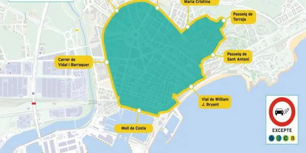 Entra en funcionament la Zona de Baixes Emissions de Tarragona