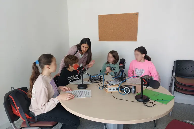 Presentació de la cooperativa Guimerart de l'escola Àngel Guimerà