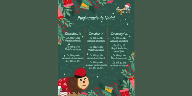 Programació especial de Nadal