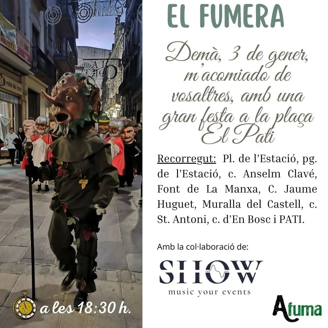 Darrera sortida del Fumera abans de la nit de Reis