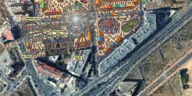 Los feriantes lanzan un ultimátum: San Gregorio podría quedarse este año sin atracciones