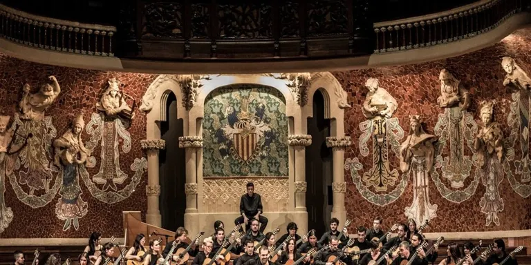 Sortejades les invitacions per veure el concert de l’Orquestra Guitarres de Barcelona al Palau de la Música