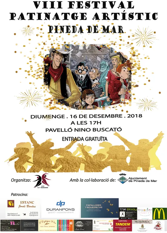 Diumenge es celebra el VIII Festival de Patinatge Artístic de Pineda de Mar