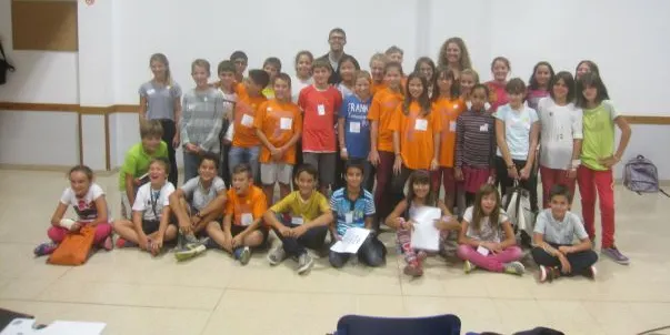 Alumnes de la Seu participen en una trobada de Consells d'Infants a Manresa
