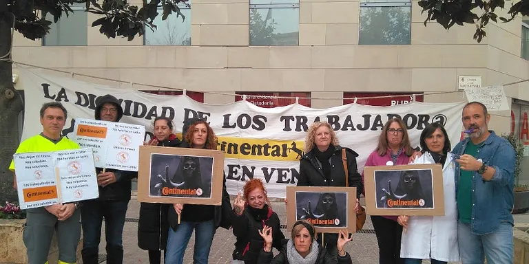 Els treballadors de Continental es manifestaran aquest dijous i dissabte