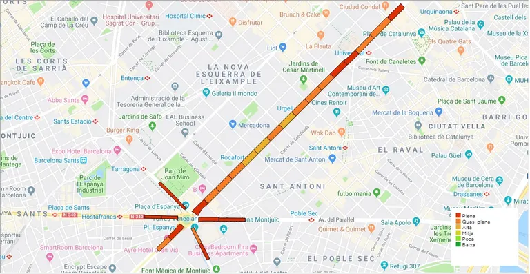L'ANC omple 6 autobusos que sortiran del Morell