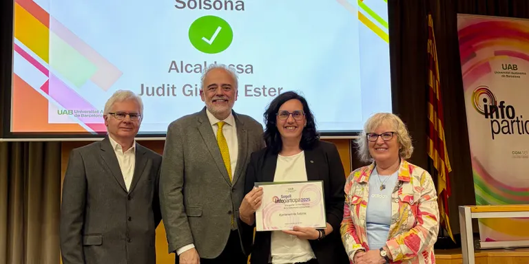 L’Ajuntament de Solsona revalida per desena vegada el Segell Infoparticipa a la transparència i la qualitat de la comunicació pública