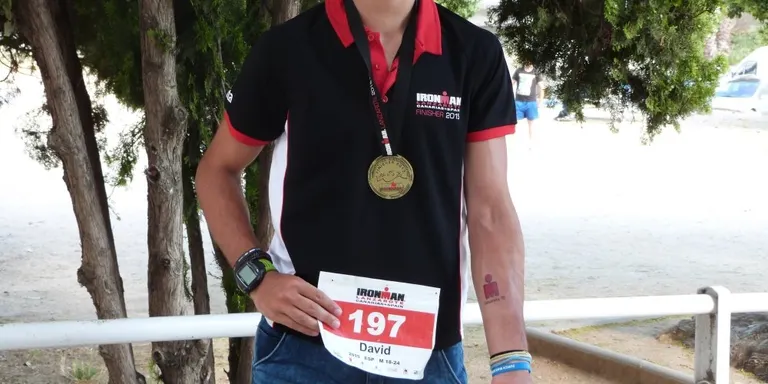 El rubinenc David Montes, el ‘finisher’ més jove de l’Ironman de Lanzarote
