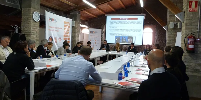 27 agents participen a la Taula de la Competitivitat industrial de Rubí