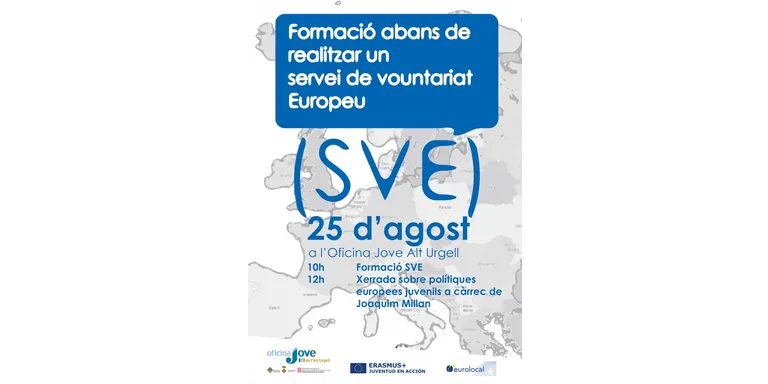 Formació a l'Oficina Jove sobre el Servei de Voluntariat Europeu