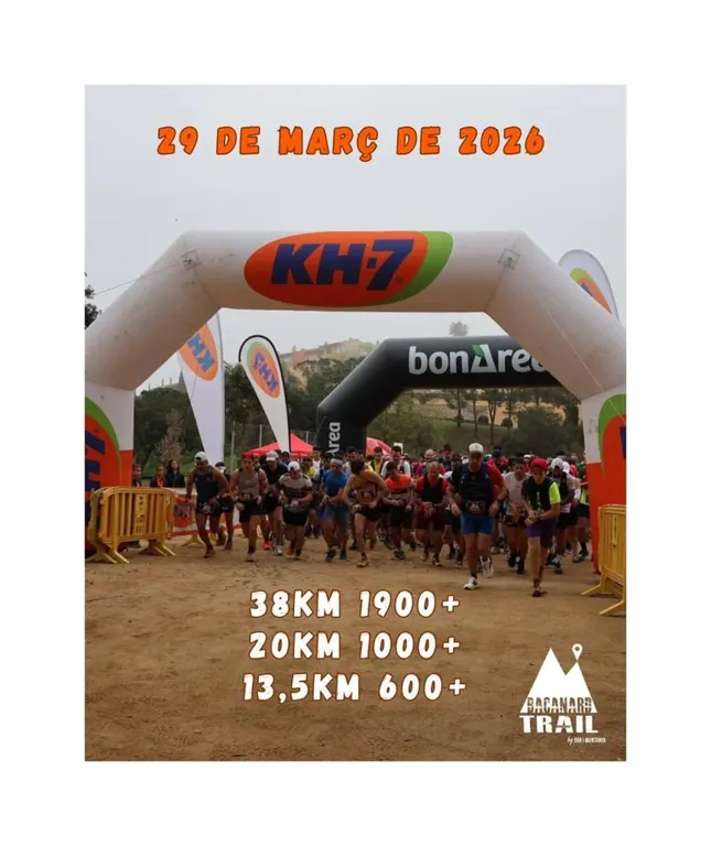 Ja estan obertes les inscripcions per a la Bacanard Trail 2026