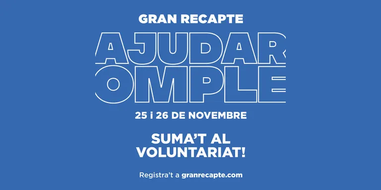 Tot a punt per al Gran Recapte d’Aliments 2022, aquest proper cap de setmana