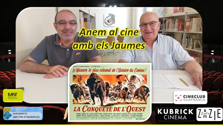 ANEM AL CINE AMB ELS JAUMES amb “LA CONQUESTA DE L’OEST”.