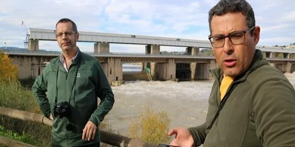La Confederació Hidrogràfica de l'Ebre (CHE) confia que la crescuda controlada del riu mobilitzarà més de 18.000 tones de sediments