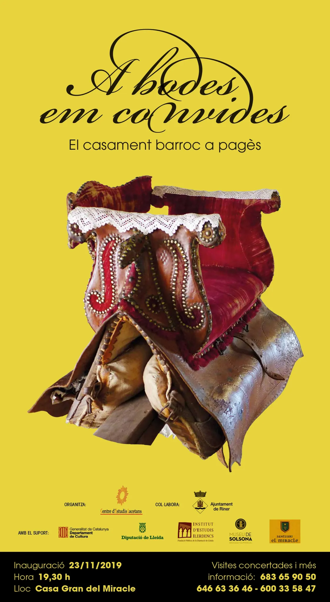 El Miracle serà l'escenari d'una exposició etnogràfica sobre el casament barroc a pagès